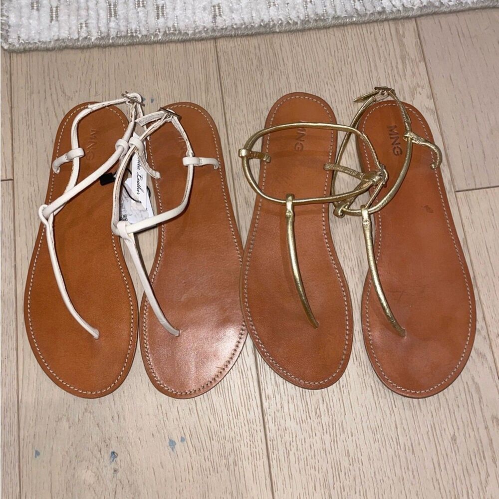 Two pairs of MNG shoes one is NWT both size 6